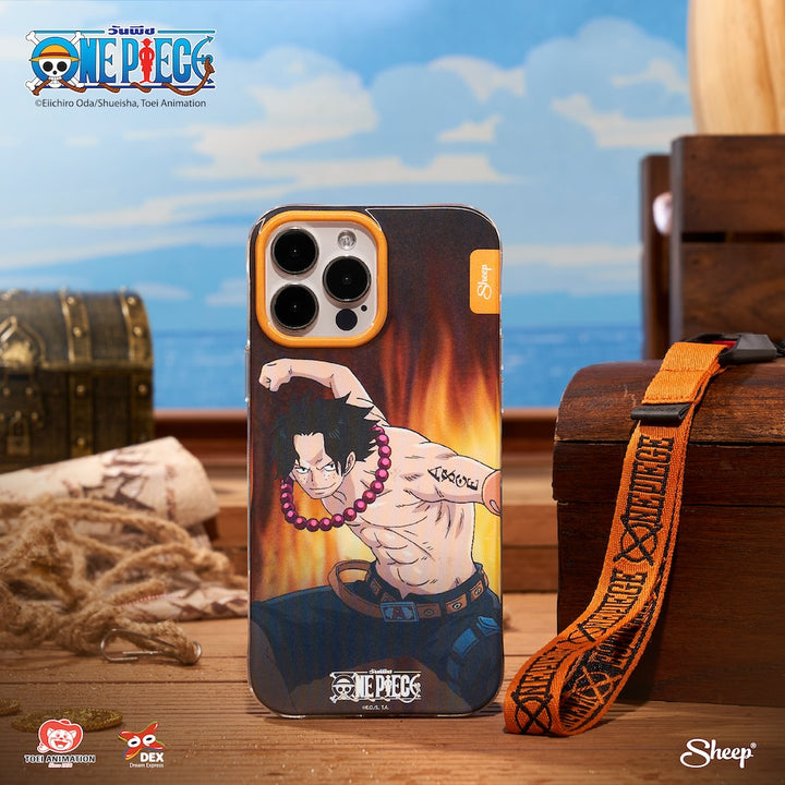 เคสไอโฟน วันพีซ ลายลิขสิทธิ์แท้ Ace เอซ หมัดอัคคี