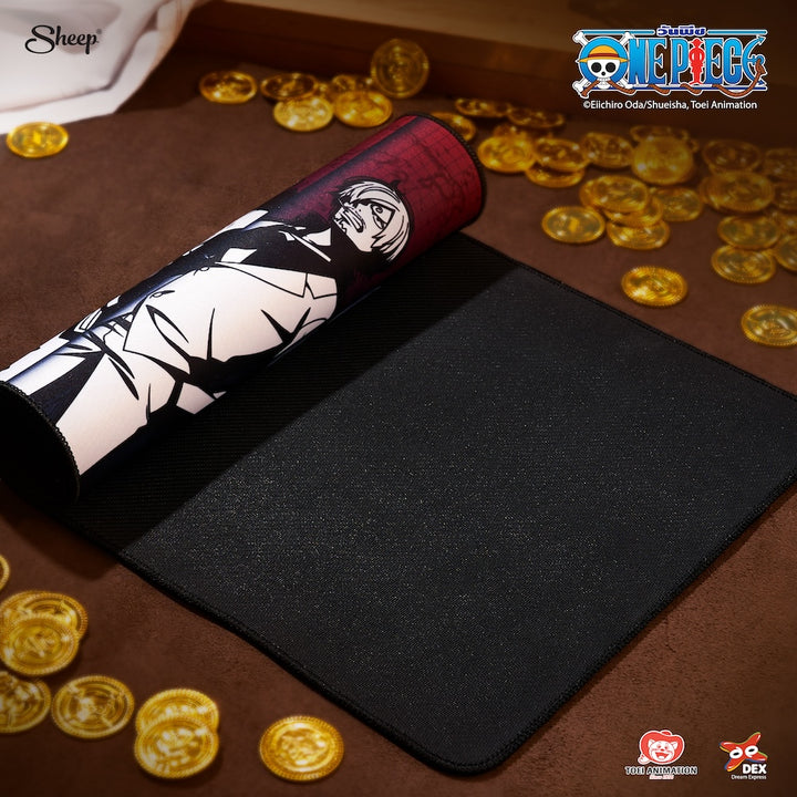 แผ่นรองเมาส์ One Piece ลิขสิทธิ์แท้ Mousepad แผ่นใหญ่