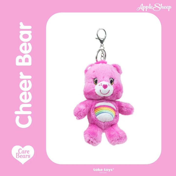 พวงกุญแจแคร์แบร์ Care Bears Cheer Bear ลิขสิทธิ์แท้