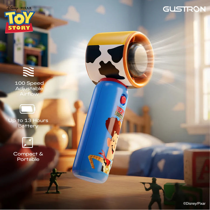 พัดลมพกพา Gustron Super Power ลาย Woody ทอยสตอรี่ ลิขสิทธิ์แท้