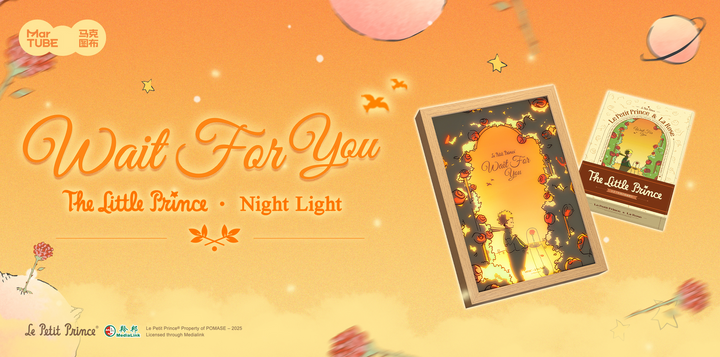 โคมไฟกรอบรูป เจ้าชายน้อย The Little Prince Rose Garden ลิขสิทธิ์แท้ | Martube รูปที่ 7
