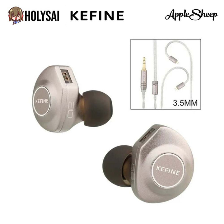 หูฟังอินเอียร์ KEFINE Delci AE 3.5 หูฟัง IEM แบนเนอร์ ของแท้