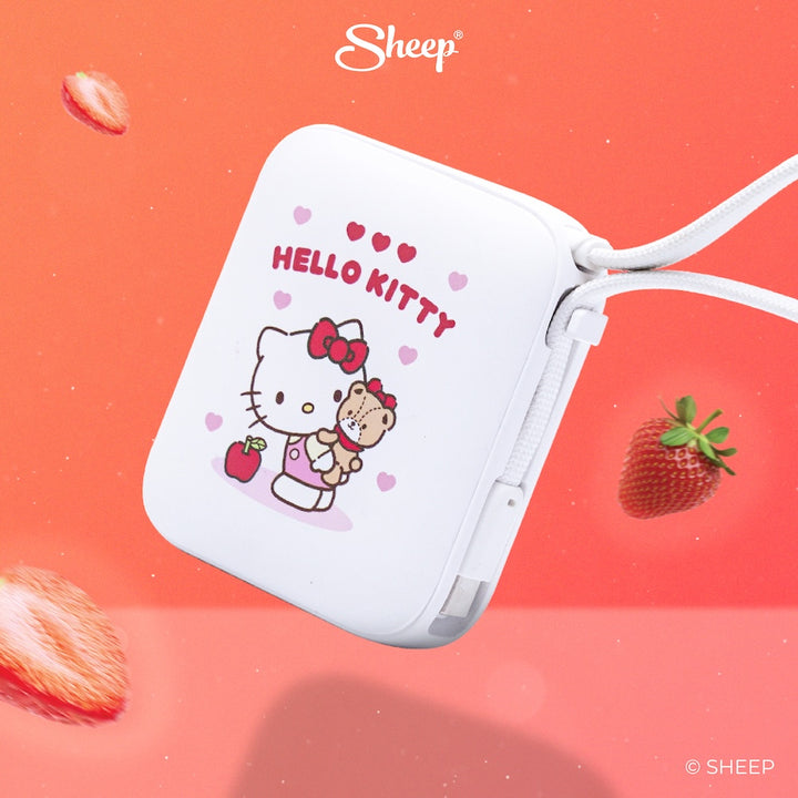 SHEEP Spark ลาย Hello Kitty เฮลโล คิตตี้ พาวเวอร์แบงค์ 10000mAh ดีไซน์น่ารัก ลิขสิทธิ์แท้ Sanrio