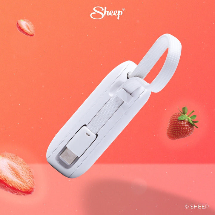 SHEEP Spark Hello Kitty แบตสำรอง จอ LED เช็กแบตเตอรี่ได้ง่าย พกพาสะดวก