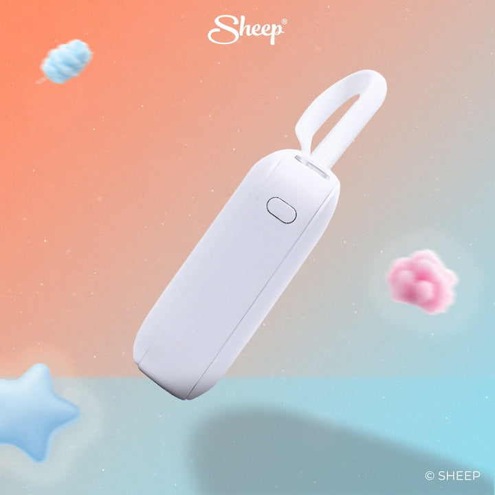 SHEEP Spark Cinnamoroll ซินนามอนโรล แบตสำรองมีสายชาร์จในตัว USB-C to Lightning และ USB-C to USB-C