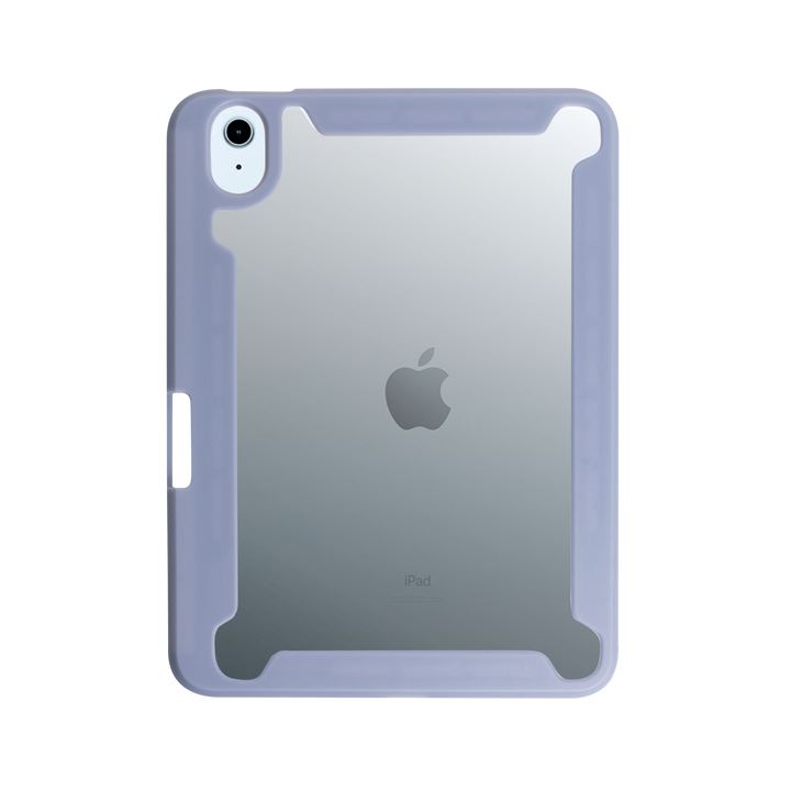 Case iPad Mini6 เคสไอแพดมินิ6 เคสฝาหลัง หลังใส สีม่วง