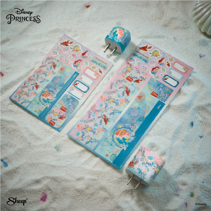 Charger Sticker - The Little Mermaid wrap sticker charger