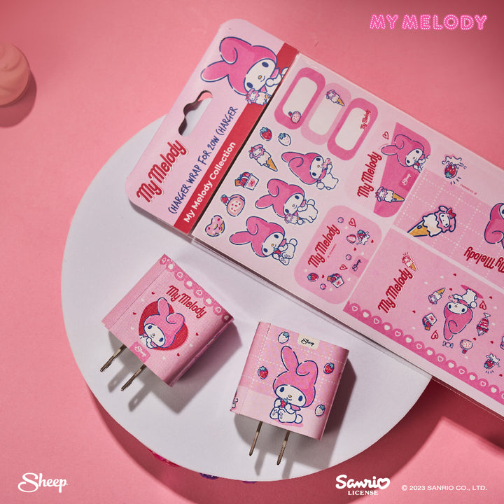 สติ้กเกอร์ที่ชาร์จไอโฟน Sanrio