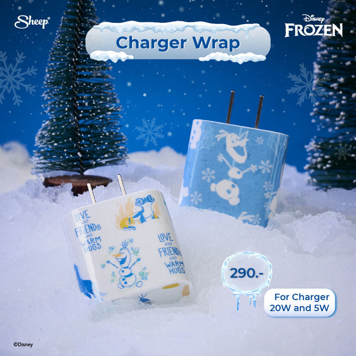 สติกเกอร์หัวชาร์จไอแพด Disney Olaf Collection
