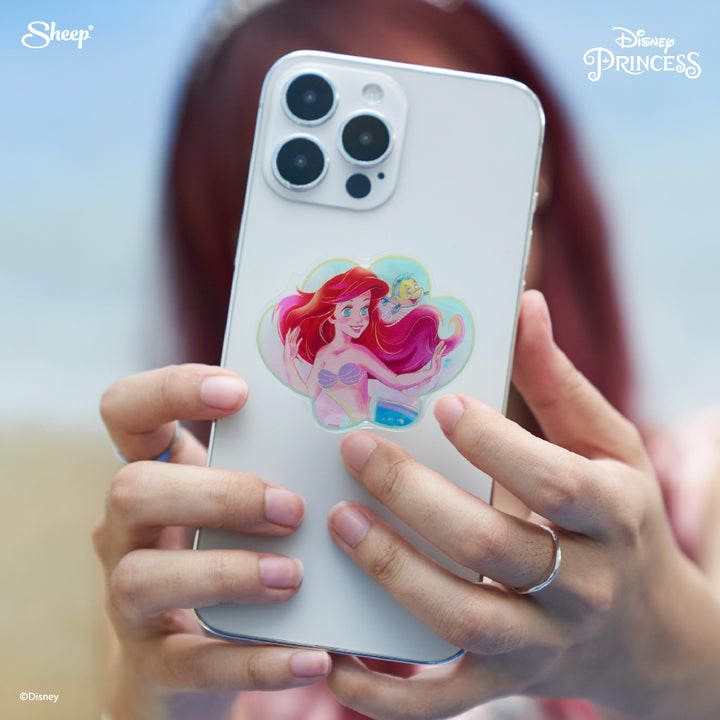 Griptok Ariel The Little Mermaid ที่แปะโทรศัพท์เจ้าหญิงแอเรียล