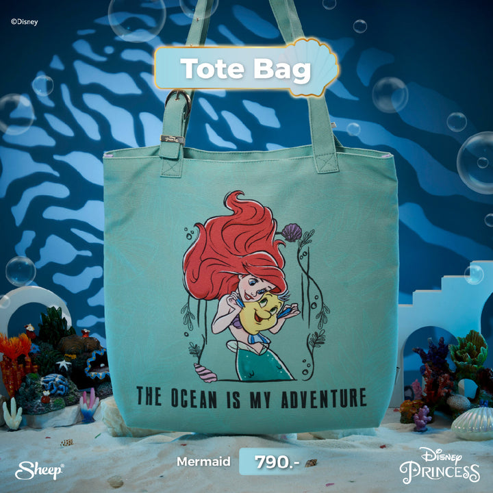 กระเป๋าใส่ของลายเจ้าหญิงดิสนีย์ Tote Ariel The Little Mermaid