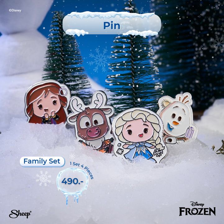 เข็มกลัด Pin Disney Olaf Collection