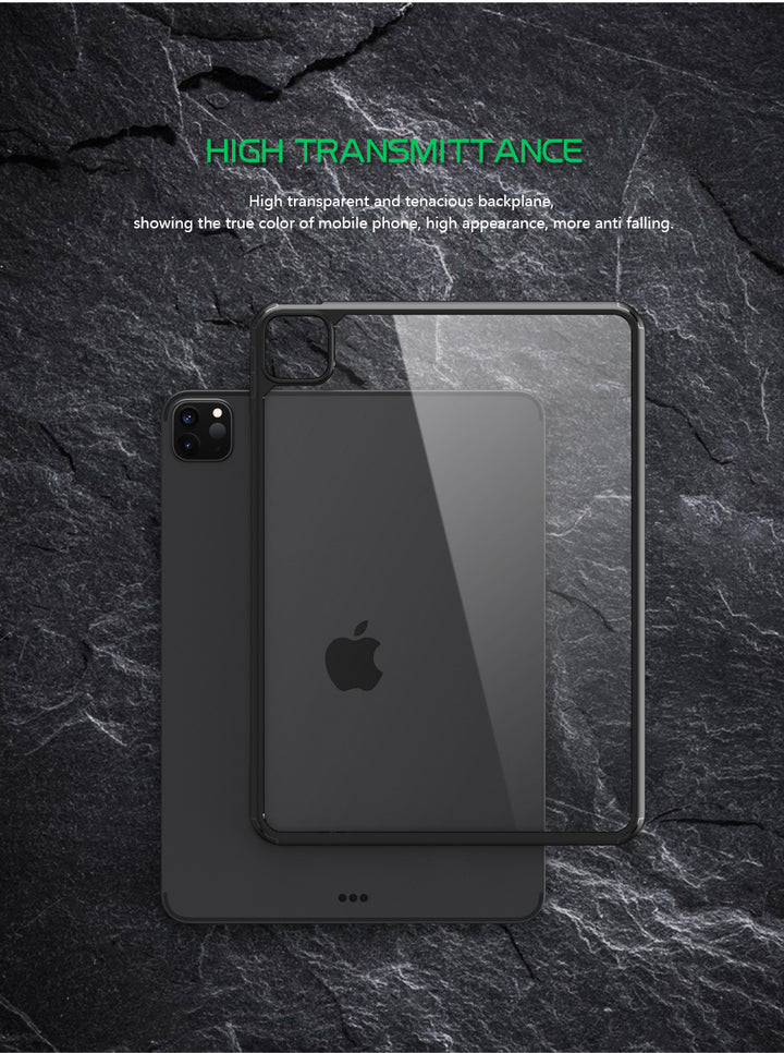 Case iPad หลังใส ราคาประหยัด ไม่มีที่เก็บปากกาไอแพด