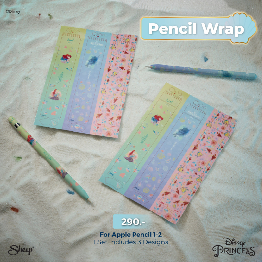 เจ้าหญิง Pencil Wrap Apple Pencil Wrap Ariel The Little Mermaid