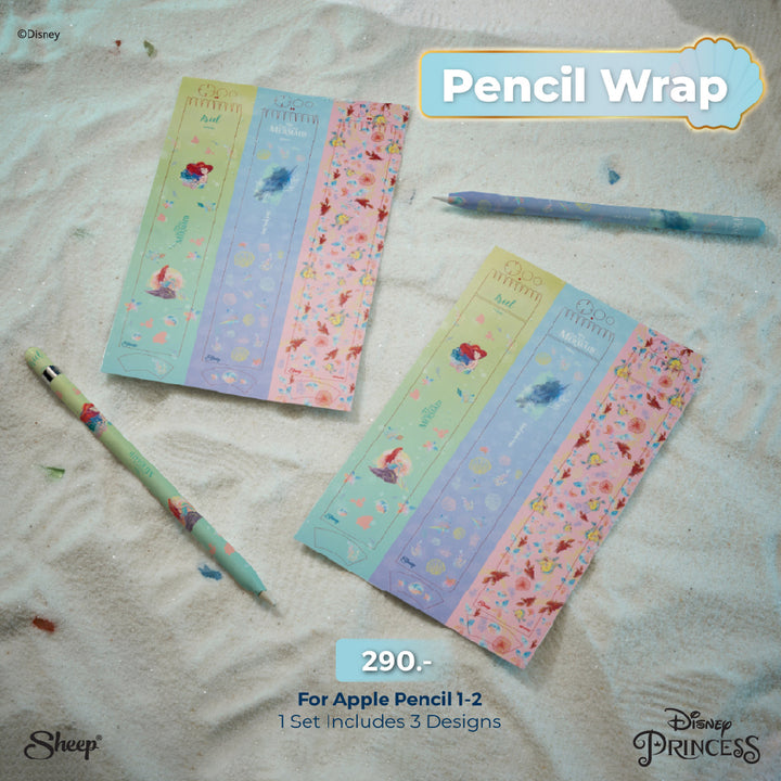 เจ้าหญิง Pencil Wrap Apple Pencil Wrap Ariel The Little Mermaid