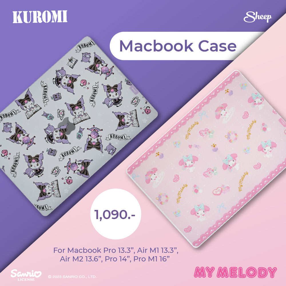 Macbook Case Kuromi / My Melody