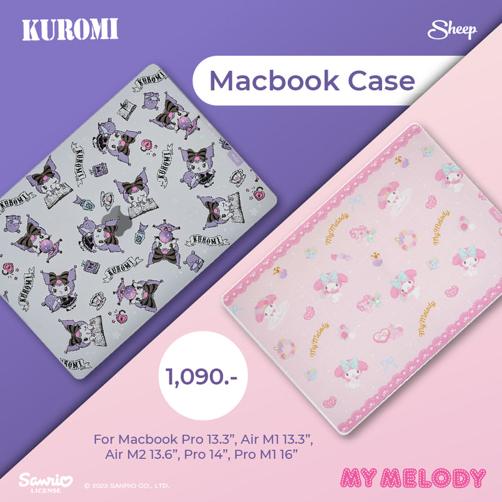 Macbook Case Kuromi / My Melody