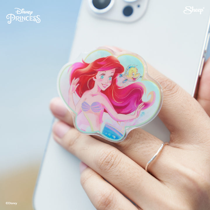 Griptok Ariel The Little Mermaid ที่แปะโทรศัพท์เจ้าหญิงแอเรียล