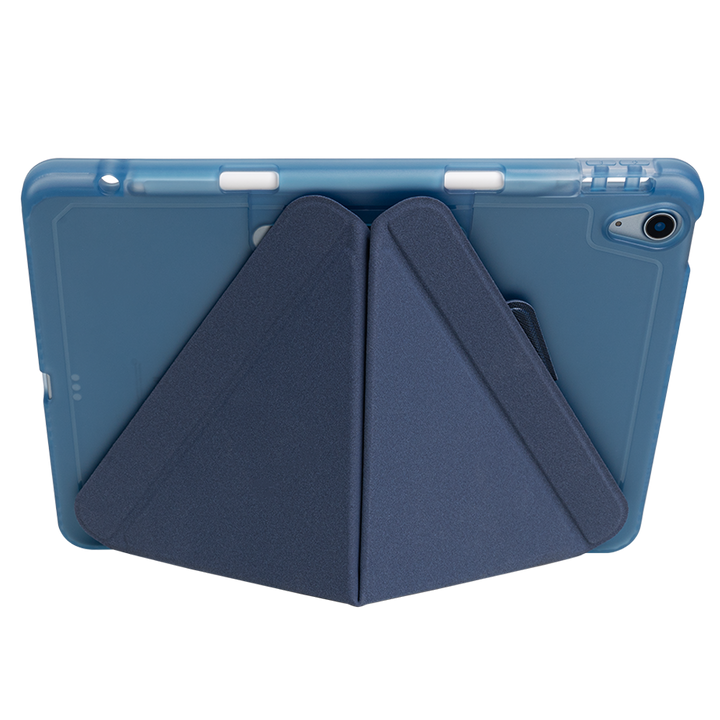 เคสไอแพด แอร์4 Air5 / Air4 พับแนวนอน สีน้ำเงิน