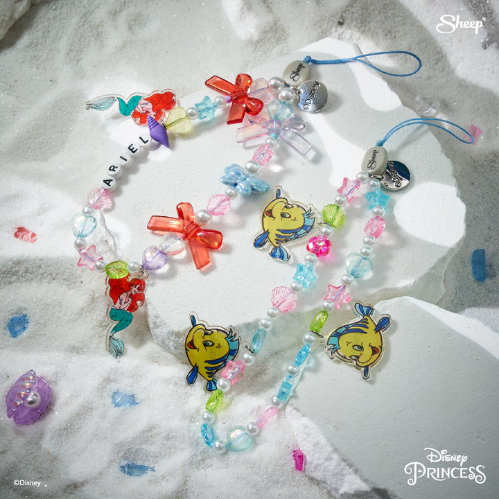 ของแอเรียล Phone Charm the Little Mermaid สายคล้องโทรศัพท์มือถือ