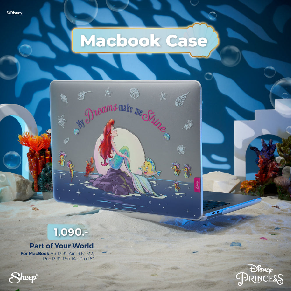 เคส Macbook Ariel The Little Mermaid ของลายแอเรียล ดิสนีย์