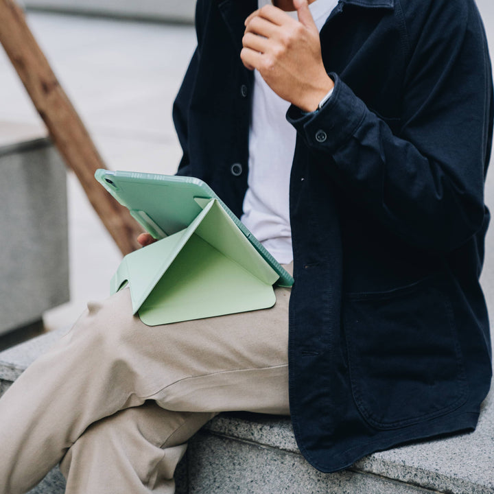 Case iPad Pro 11 M1 Gen3 พับแนวตั้ง ปกพับจีบ
