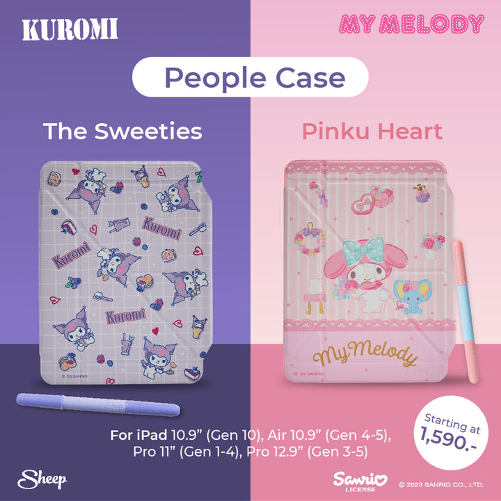 เคสไอแพด Kuromi / My Melody
