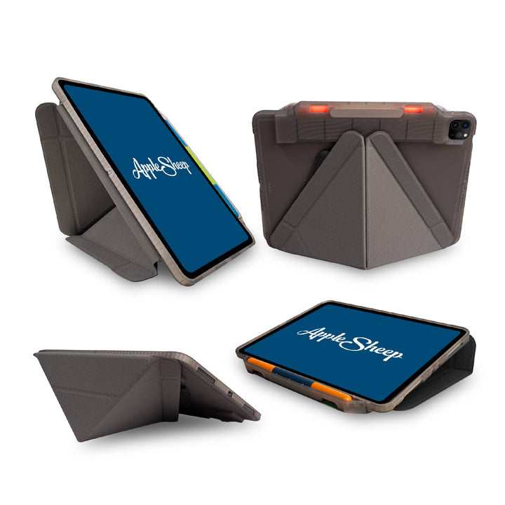 เคส iPad Pro11 M1 Gen3 เก็บเคสปากกาได้ พับแนวตั้ง พับแนวนอน องศาเขียน