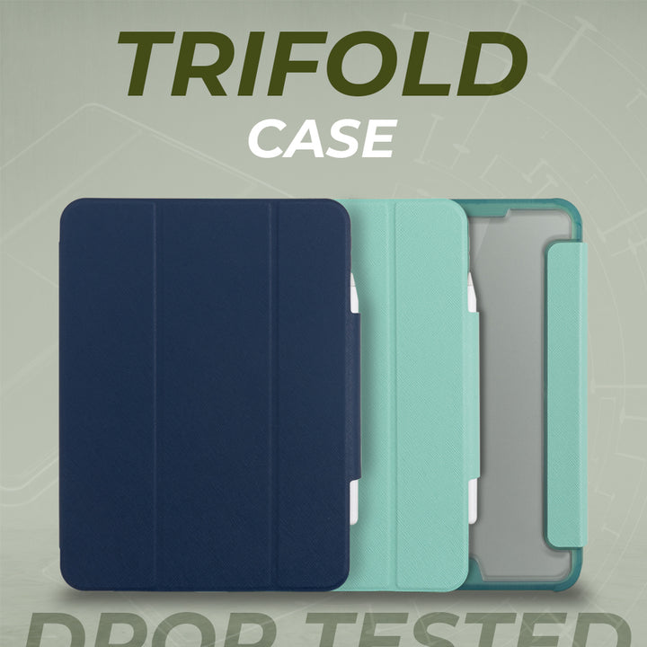 เคสไอแพด แอร์5 แอร์4 (Case iPad Air5 Air4) รุ่น Titan Trifold กันงอ กันกระแทก หลังใส