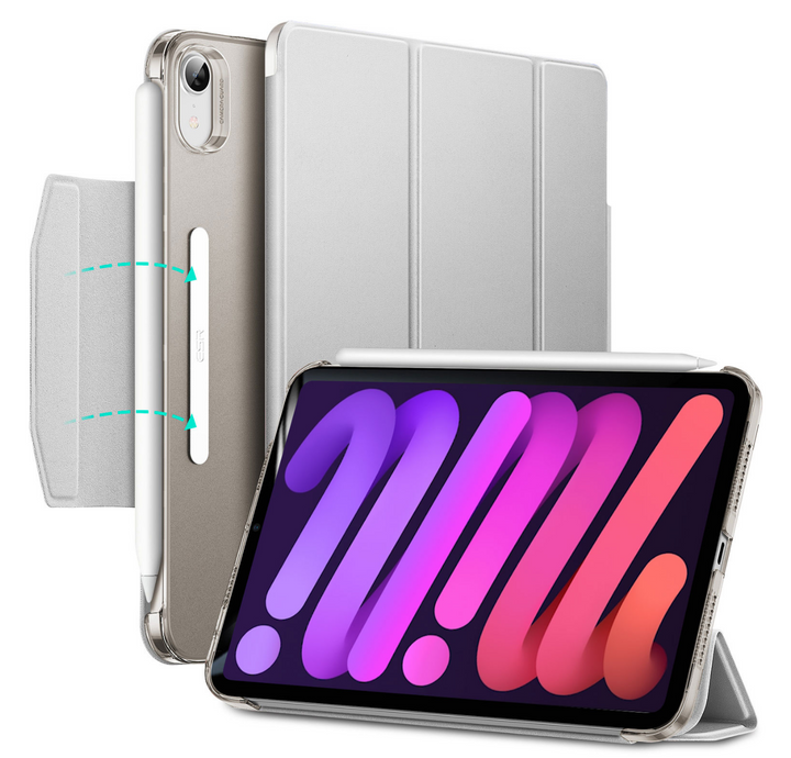 Case iPad Mini6 เคสไอแพดมินิ 6 น้ำหนักเบา รุ่น Fly สีเทา