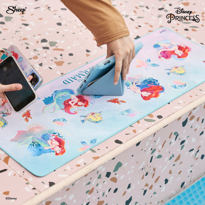 mousepad แผ่นรองเม้าส์ Ariel The Little Mermaid ดิสนีย์ เจ้าหญิงแอเรียล