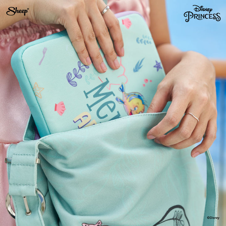 กระเป๋าช่องใส่ของเยอะ Tote Ariel The Little Mermaid ส่งฟรี คุณภาพดี
