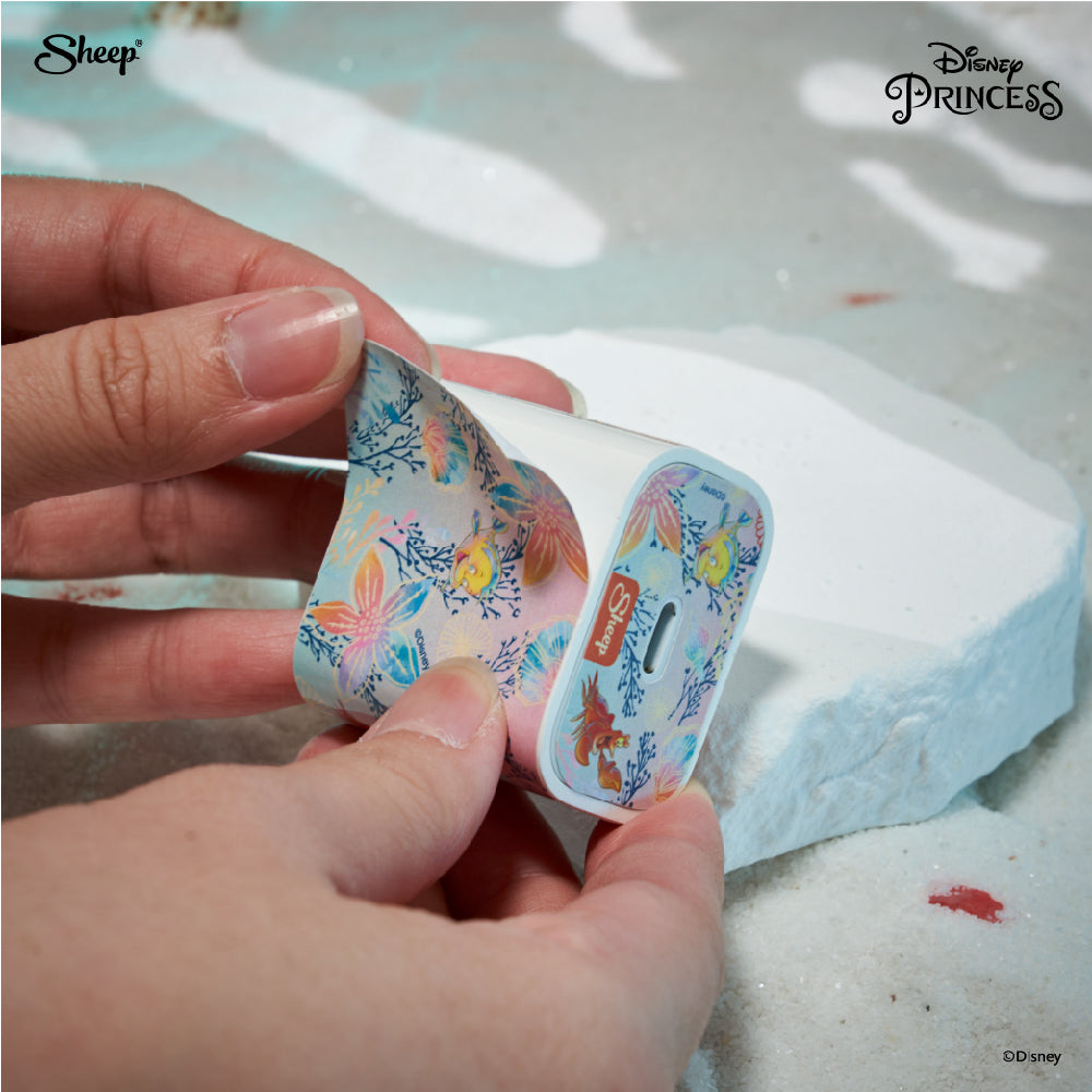 Charger Sticker - The Little Mermaid wrap sticker charger