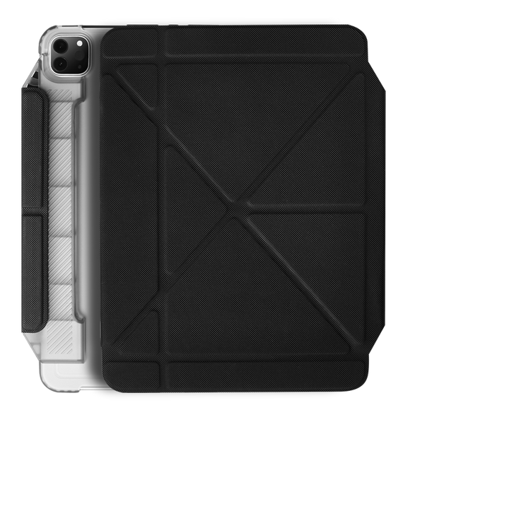 เคสไอแพดโปร 12.9 เจน5 Case iPad Pro 12.9 Gen 5 2021 สีดำพับแนวตั้ง พับแนวนอน ใส่ปลอกปากกา