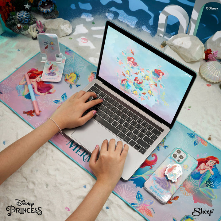 แผ่นรองเม้าส์ Ariel The Little Mermaid mousepad disney เจ้าหญิงแอเรียล