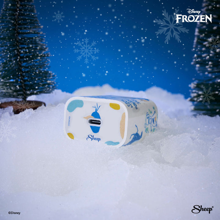 สติกเกอร์หัวชาร์จไอแพด Disney Olaf Collection
