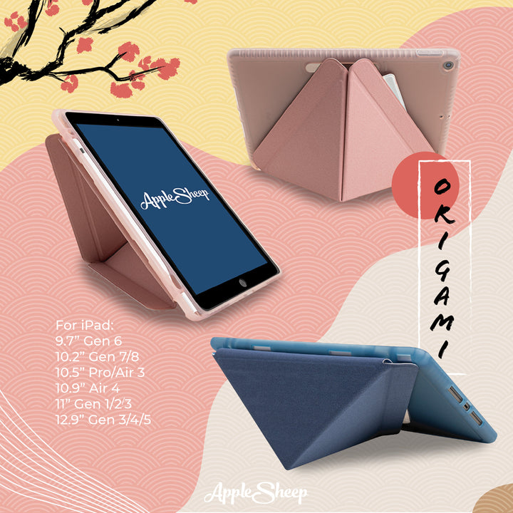 Case iPad 10.2 Gen7 พับได้ทั้งแนวตั้งและแนวนอน