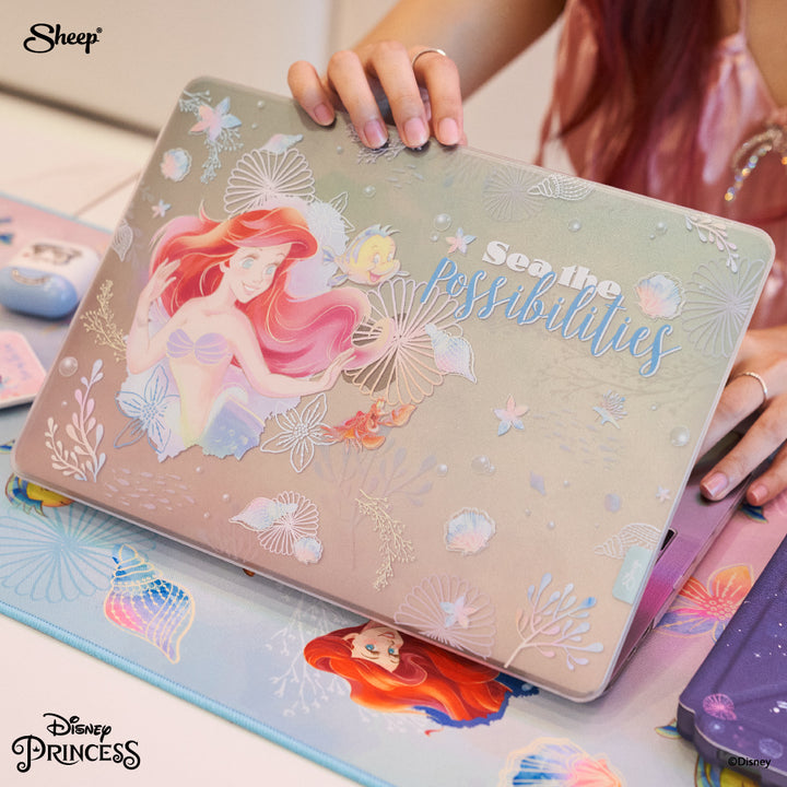 เคสแมคบุคไม่เป็นรอย macbook case เคส Macbook Ariel The Little Mermaid