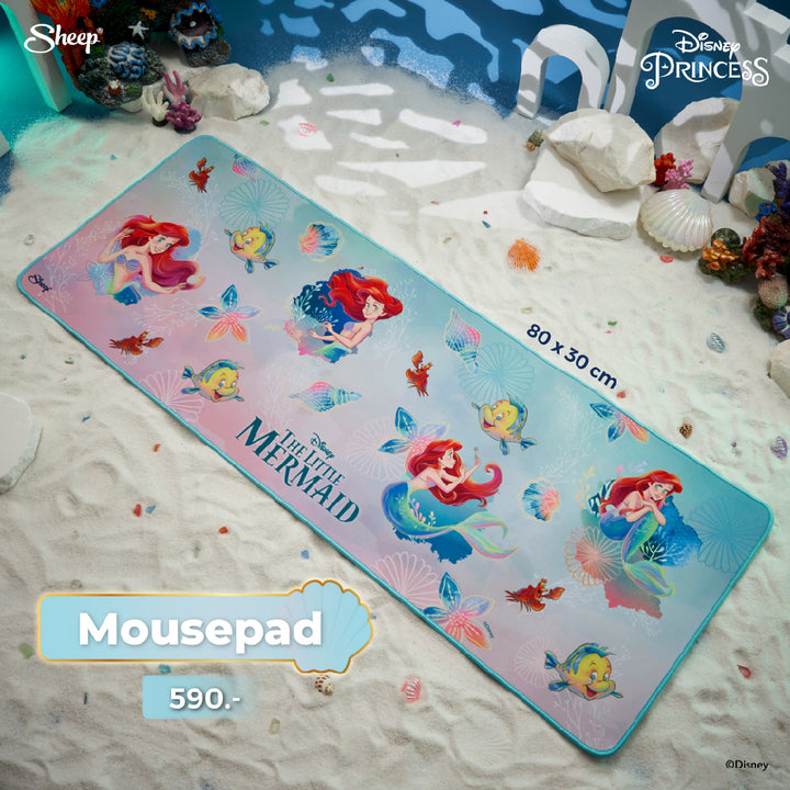 mousepad ariel แผ่นรองเม้าส์ Ariel The Little Mermaid ของลายแอเรียล