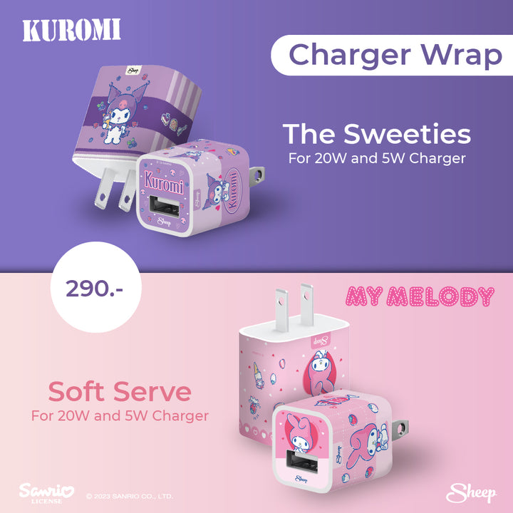 สติ้กเกอร์ที่ชาร์จไอโฟน Sanrio