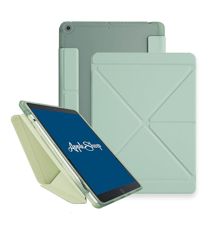 เคสไอแพด 10.2 Gen9 ตั้งได้ทั้งแนวตั้งแนวนอน สีเขียว (Green)