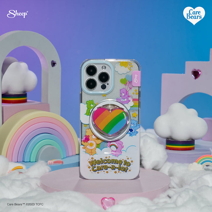 เคสไอโฟน ลายน่ารัก Care Bears แถม Griptok