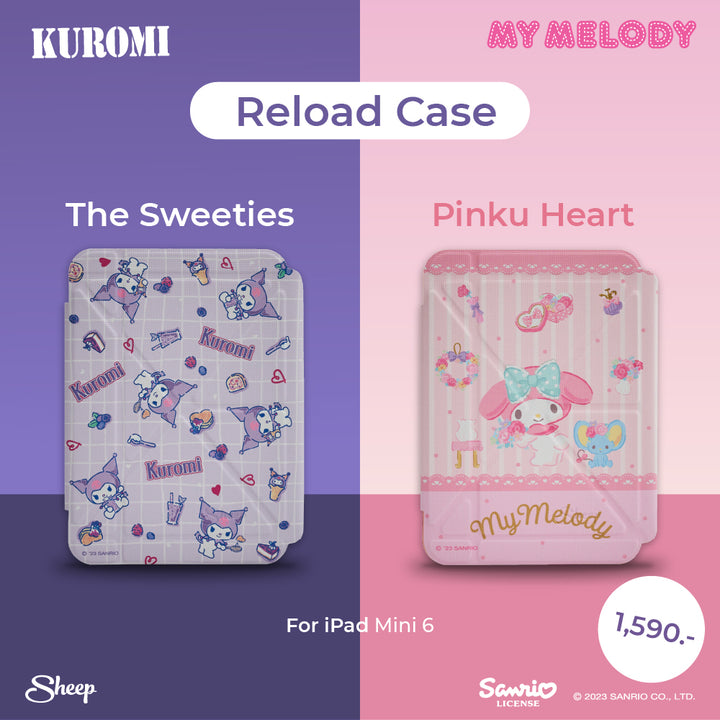 เคสไอแพดมินิ6 Kuromi / My Melody