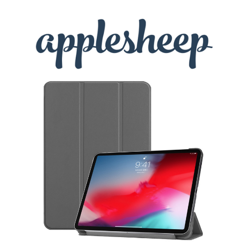 เคส iPad Pro11 2018 ราคาถูก สีเทา พับแนวนอน ไม่มีที่เก็บปากกา
