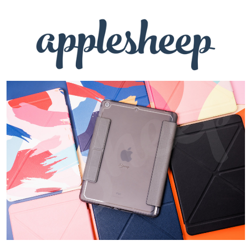 ด้านหลัง Case ipad gen7 Origami  สีเทา
