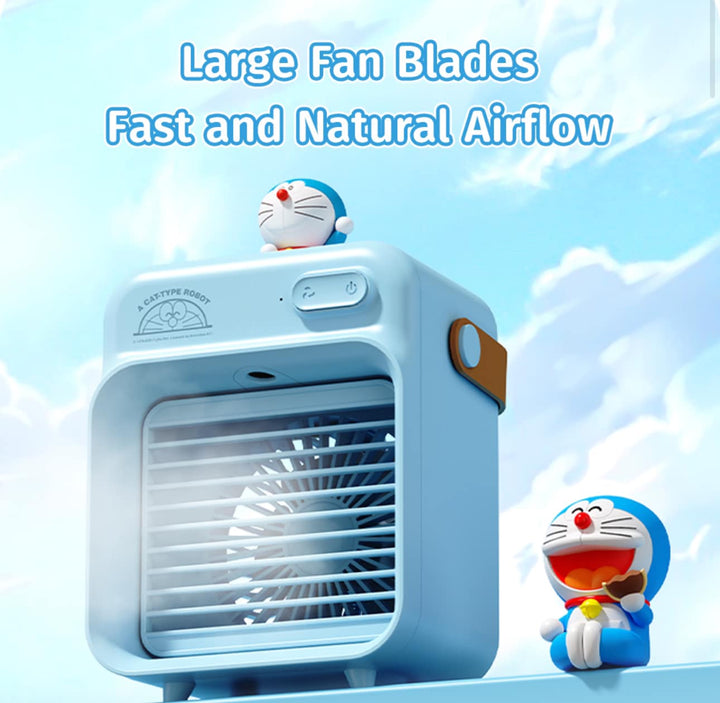 Rock Doraemon โดราเอม่อน ลายลิขสิทธิ์ สินค้า โดเรม่อน พัดลม ไอเย็น