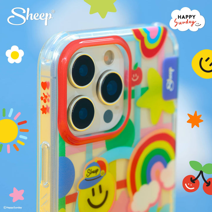 เคสไอโฟน Happy Sunday เคสน่ารักกันกระแทก เคสมีของแถม