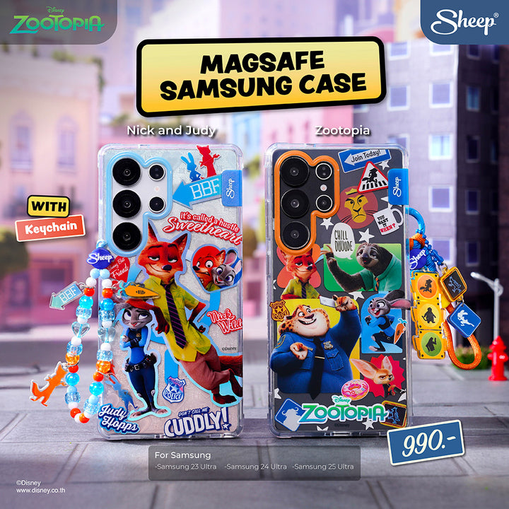เคส ซัมซุง ซูโทเปีย samsung magsafe case ลายน่ารัก ลิขสิทธิ์แท้ ดิสนีย์