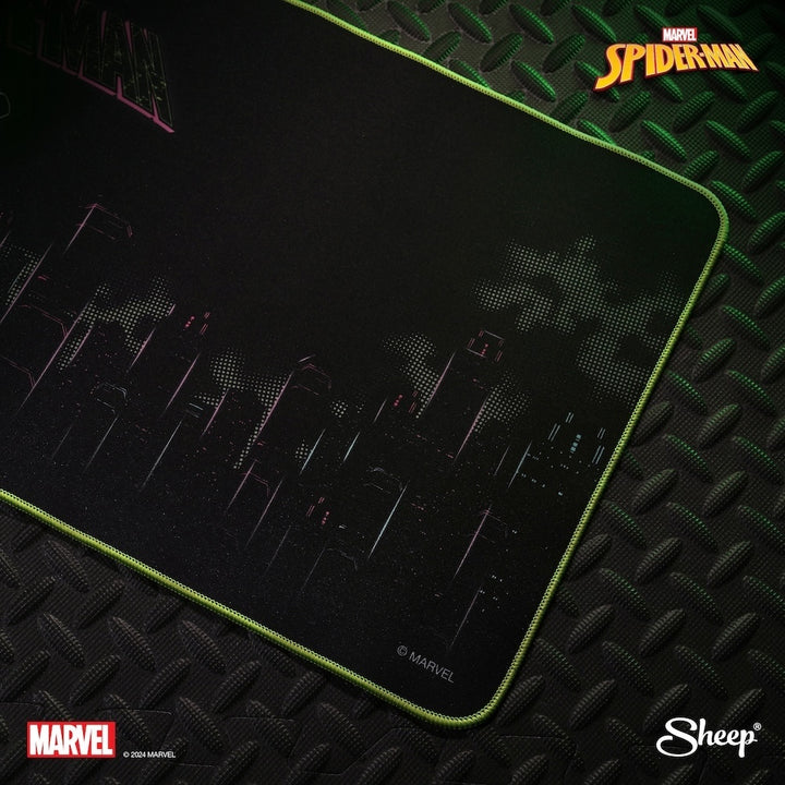 แผ่นรองเทาส์ Spider-Man Mousepad ลิขสิทธิ์แท้ แผ่นรองเม้าส์เกมมิ่ง