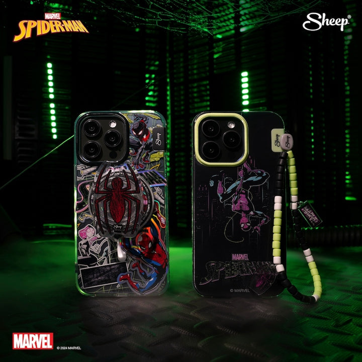 เคสไอโฟน Magsafe ลิขสิทธิ์แท้ เคสมาร์เวล Spider-Man แถม Griptok และ Charm